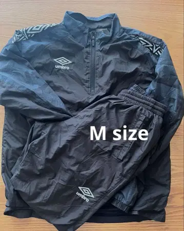 umbro 나일론 자켓 팬츠 세트 M 블랙 저지