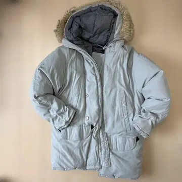 JOHNS HAMER 라이트 그레이 밀리터리 자켓 L