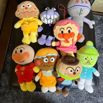 호빵맨 봉제 인형 8개 세트