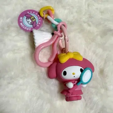산리오 마이멜로디 배드민턴 키링