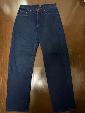 리 라이더스 스트레이트 데님 다크 블루