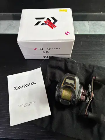 다이와 19 홍아 X IC (타이라바 양축 릴)