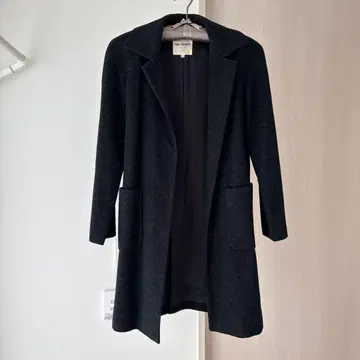 TRANS CONTINENTS 다크 그레이 코트 사이즈 2