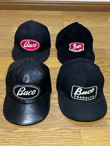 리얼 맥코이 Buco 캡 4세트