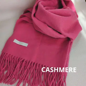 새상품급 CASHMERE 캐시미어 100% 로즈 계열 핑크