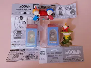 무민 캐릭터 가챠가챠 4개 세트