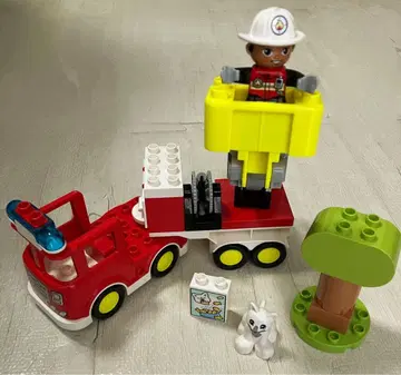 제조 종료 레고 듀플로 10901 빛나는! 울리는! 소방차