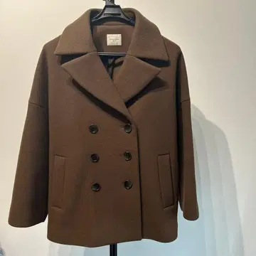 Demi-Luxe BEAMS 피 코트 브라운 38