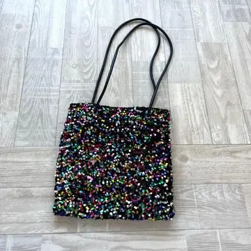 새상품급 CONVERSE TOKYO SEQUINS SHOULDER BAG