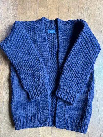 SHIPS 네이비 니트 가디건