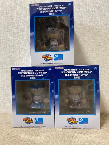 파워풀 프로군 프라이스 액션 피규어 일본햄 & 오릭스 & 라쿠텐