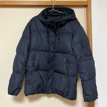 GU 다운 자켓 블랙 남성용 L
