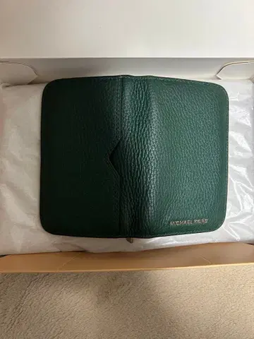 MICHAEL KORS 접이식 지갑 다크 그린