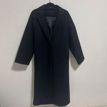 coca 블랙 체스터 코트