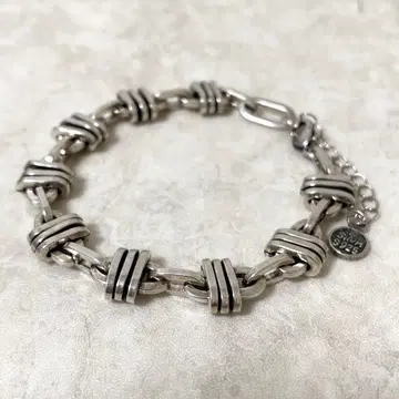 하드웨어 실버 925 팔찌 체인 실버 d007