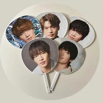 Snow Man 후카사와 타츠야 부채 5개 세트