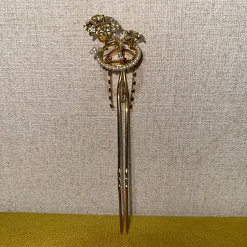 헤어콤 비녀 펄