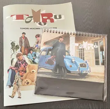 아카자와 토모 벽걸이 달력(사인 포함) 탁상 달력 2026