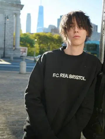 F.C.R.B ERIC HAZE: CREWNECK SWEAT 블랙