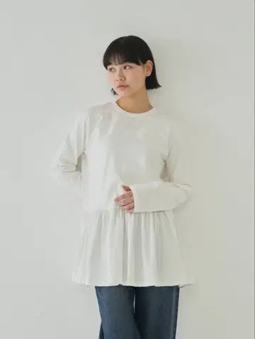 bargiee LAYERED LONG TEE ONE PIECE 티어드