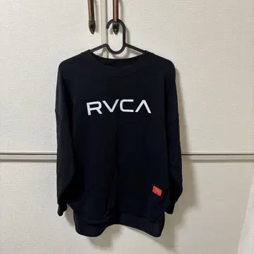 RVCA 블랙 로고 트레이닝복