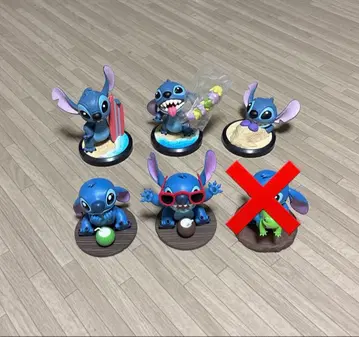 스티치 피규어 5개