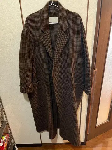 TODAYFUL 체크 무늬 롱 코트