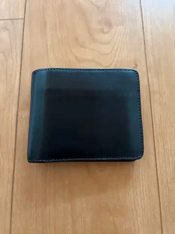 히카사 회사 쿠사카 가방 가게 접이식 지갑 네이비