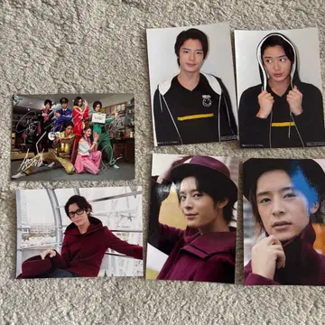 시오노 아키히사 공룡전대 텀블링 사진 6장 세트