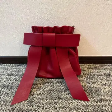 세일 Ray BEAMS 리본 체인 백 레드