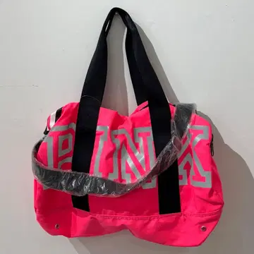 핑크 로고 보스턴 백 빅토리아 시크릿 핑크