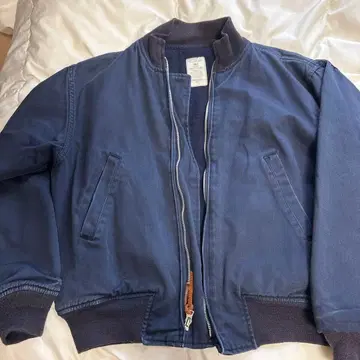 ALPHA INDUSTRIES 네이비 컴뱃 자켓 38R