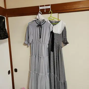 양산 지뢰 롱 원피스 묶음 판매