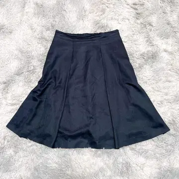 ef-de 에프데 13호 A라인 스커트 블랙 출퇴근 입학식 빅 사이즈