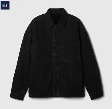 [택 포함 새상품] GAP 릴랙스 데님 보아 안감 샤켓