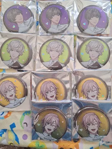 우타프리 스이파라 캔뱃지 에이지 시온 나기 세트