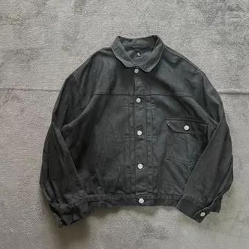 kaptain sunshine 데님 트래커 블랙 38 506형