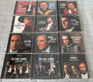 CD 13장 & 해설 도서 황금의 노랫소리 3대 테너의 세계