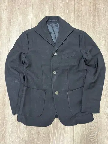 나노 유니버스 블랙 버튼 자켓 S