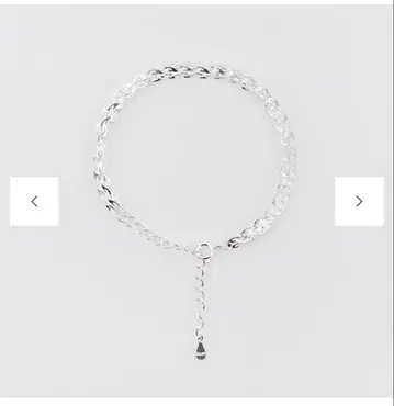 DYADIC Lien 팔찌 실버 팔찌