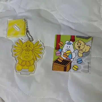 카와이소니 inKYOTO 퐁포참&키미마로 아크릴 키링 스티커