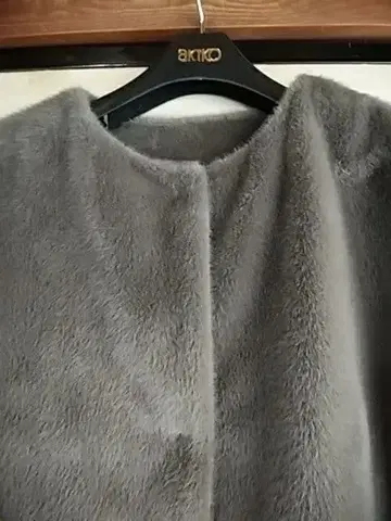 그레이 (브라운) 노카라 자켓 퍼 스타일