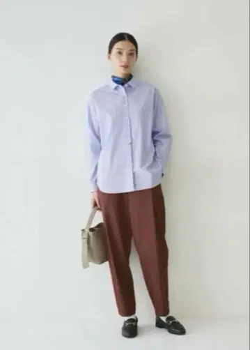 human woman* 휴먼 우먼 와이드 테이퍼 컬러 팬츠