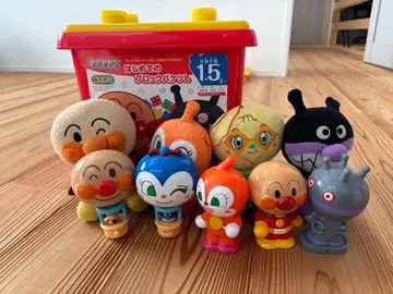 블록라보 호빵맨 첫 블록 바케츠 L 기타 호빵맨 굿즈