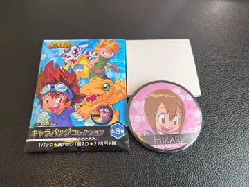 디지몬 어드벤처 캐릭터 배지 컬렉션 야가미 히카리