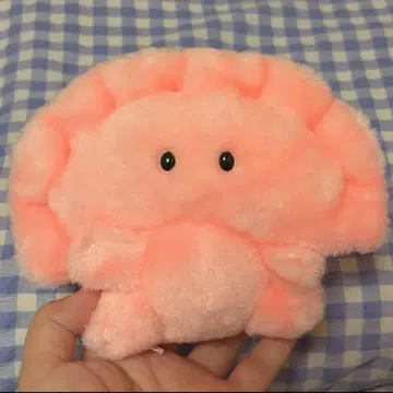 요시토쿠 교자 레트로 봉제 인형 핑크