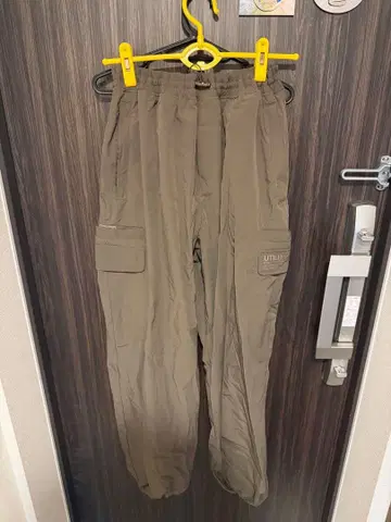 VANQUISH 카고 팬츠 L 올리브 뱅퀴시 피트니스