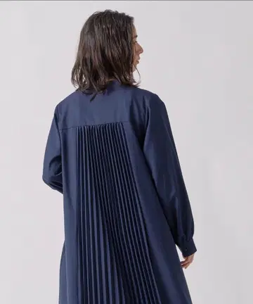 [ KELEN ] 디자인 컬러 뒷주름 원피스