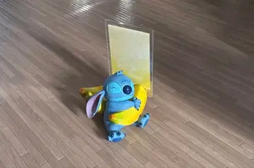 스티치 사진 스탠드 사진 액자 포토 프레임 장식품