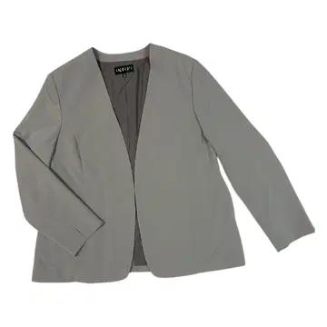 인디비 INDIVI 스트레치 노카라 자켓 15호